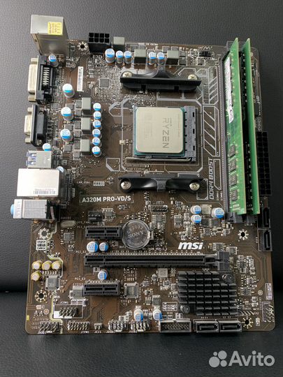 Комплект AMD Ryzen 5 2600