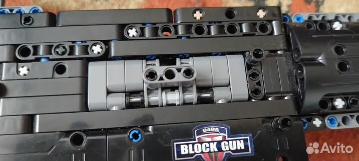 Автомат из Лего CaDa C81005, резинкострел