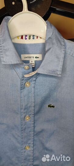 Рубашки Gulliver, Lacoste,Ralph Lauren 6-7 лет 122