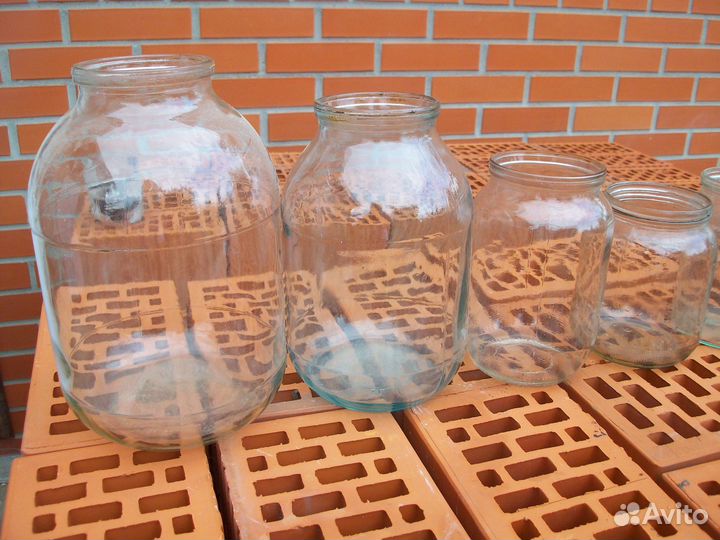 Банки стеклянные от