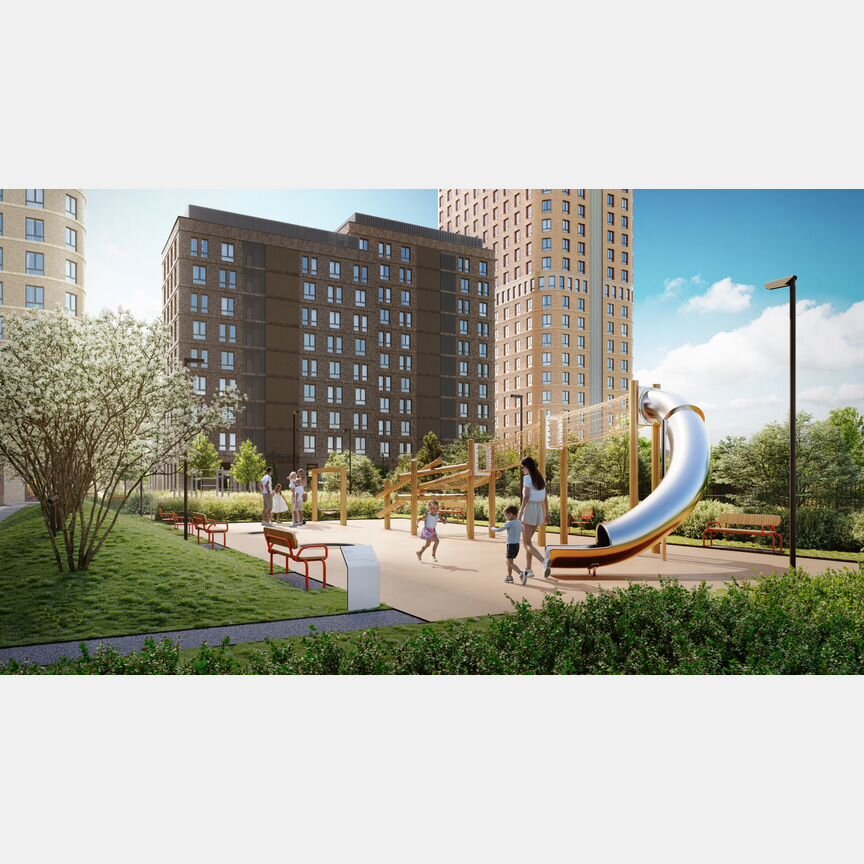 2-к. квартира, 48,6 м², 32/45 эт.