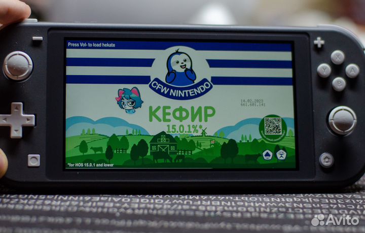 Nintendo switch lite прошитая