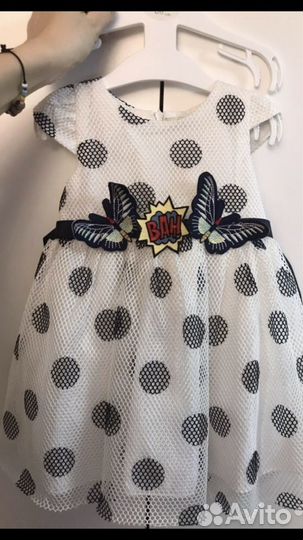 Платье для девочки 86