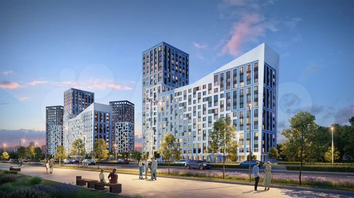 3-к. квартира, 68,4 м², 19/23 эт.