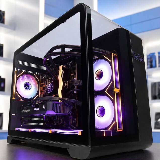 Игровой Пк Ryzen 7 и RTX 5060 + Wi-Fi