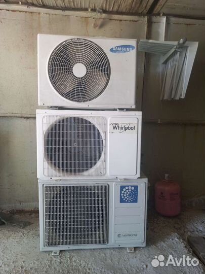 Наружний и внутренний блок кондиционера б у