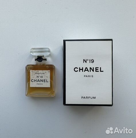 Chanel но 19 parfum духи 7 мл 1970е винтаж