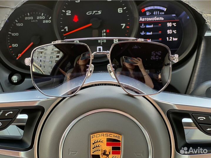 Chrome hearts премиум мужские солнцезащитные очки