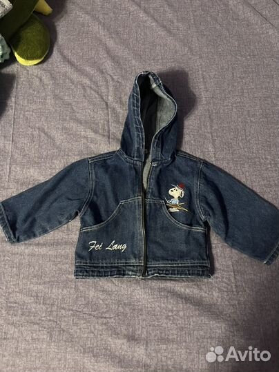 Джинсовая куртка для мальчика