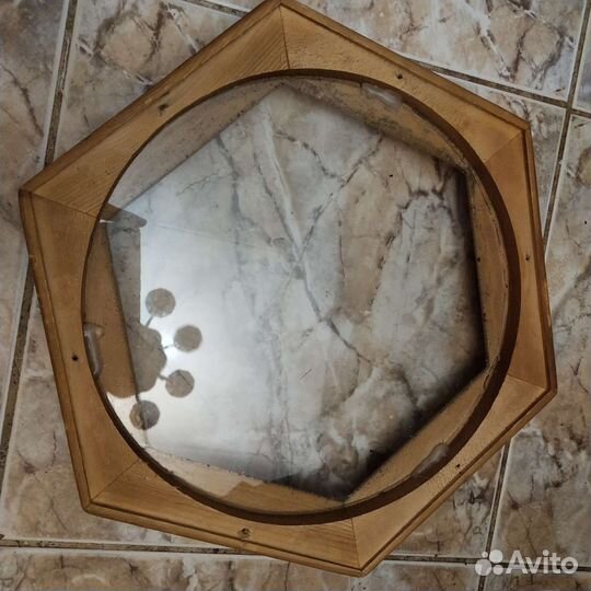 Рамка дерево 6угольная