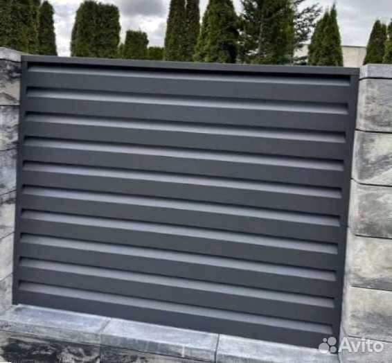 Забор жалюзи