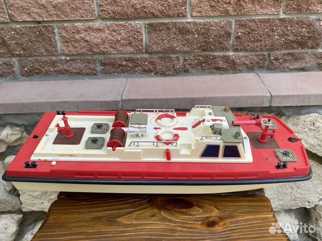 Пожарный катер. Саламандра. ссср. Модель