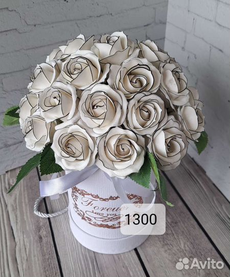 Букет из мыльных цветов