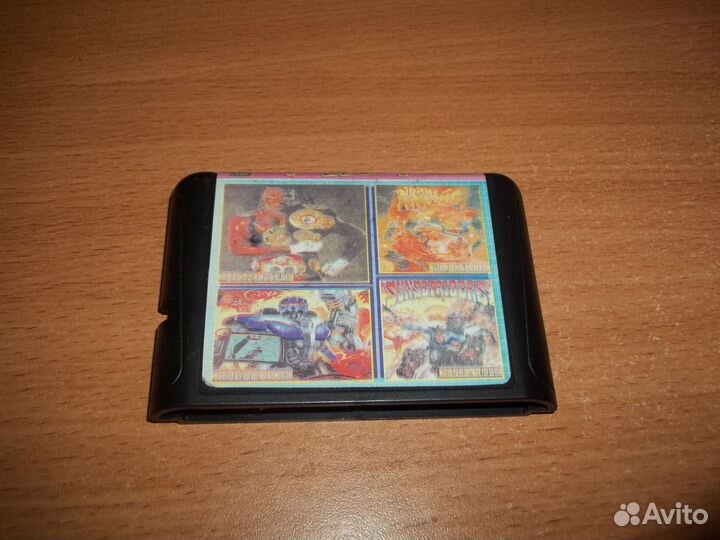 Картридж sega 4 в 1
