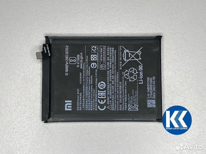 Xiaomi Redmi Note 10 в разборе