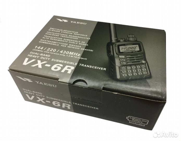 Радиостанция Yaesu VX-6R 144/220/430 мгц