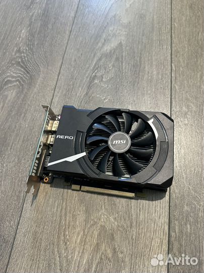 Видеокарта MSI GTX 1050 Aero 2Gb