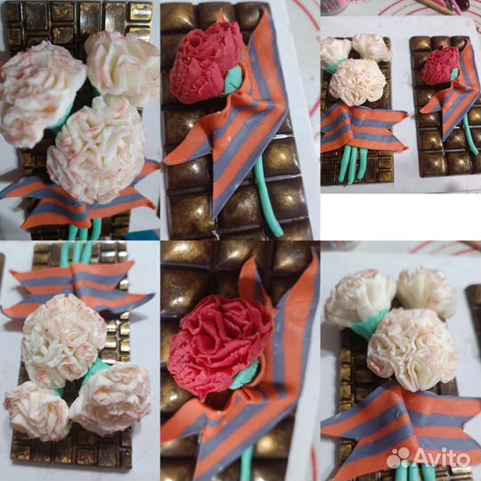 Шоколадные пиньята, бомбочки, букеты