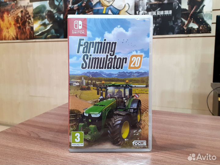Farming Simulator 20 (Switch, новый, полн. на рус)