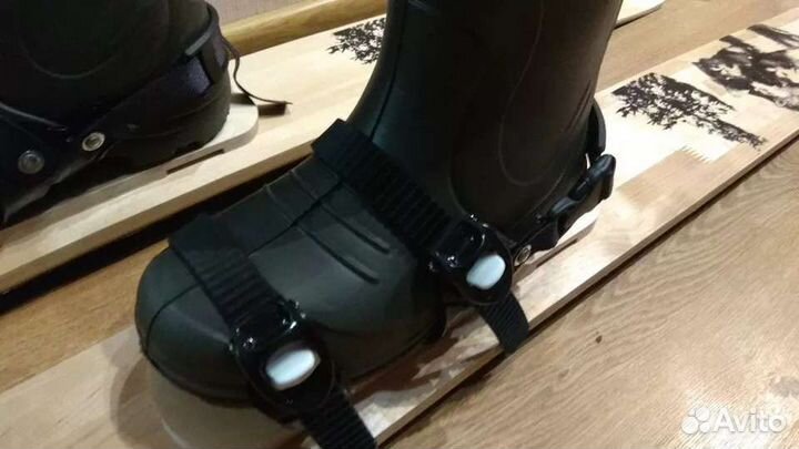 Крепление полужесткое для охотничьих лыж