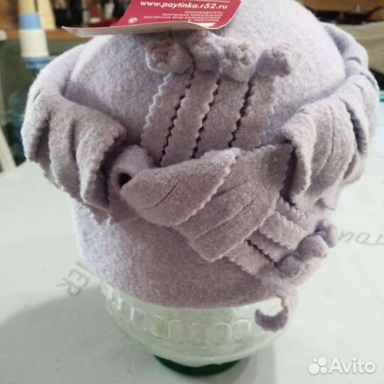 Шляпа женская фетровая