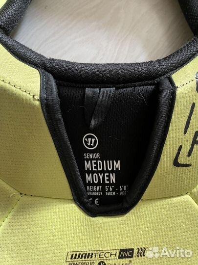 Нагрудник хоккейный warrior LX Pro SR Medium