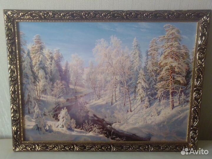 Картина (печать, написана на двп)