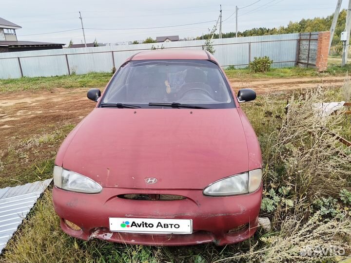 Hyundai Accent 1.5 МТ, 1997, битый, 670 000 км