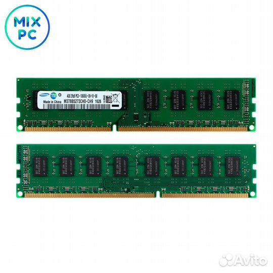 Модуль памяти DDR3 4GB 1333MHz Samsung M378B5273DH