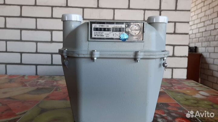 Газовый счетчик g6