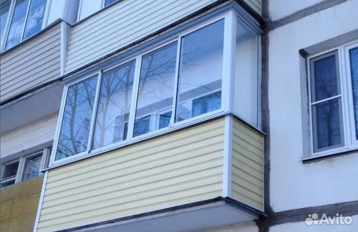 Остекление балконов и лоджий. Рассрочка