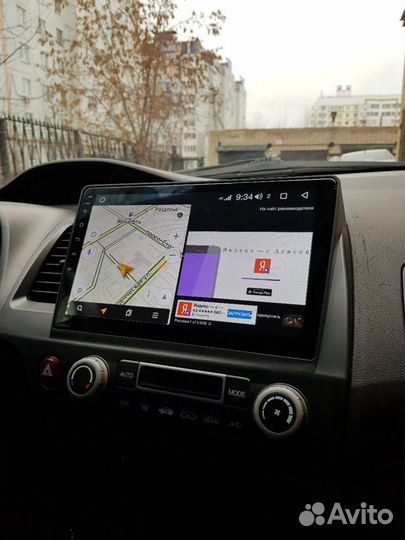 Штатная android магнитола Teyes CC3L 4/32Honda Civic