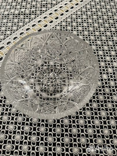 Ваза хрустальная конфетницы