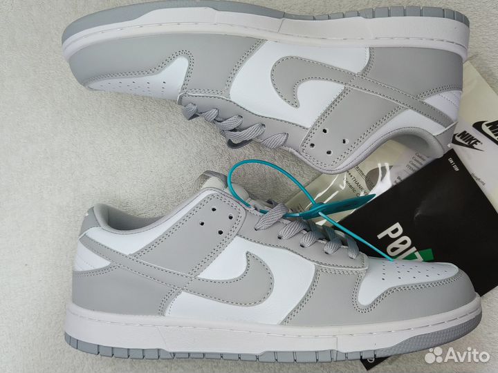 Кроссовки Nike Dunk Low Grey fog