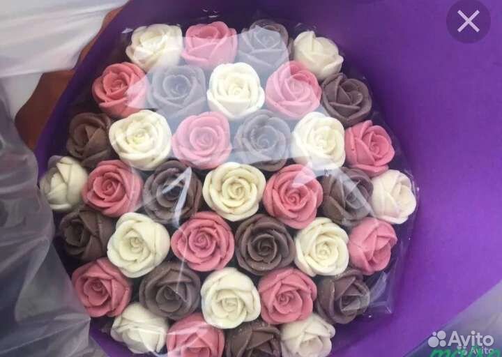 Букет из шоколадных роз