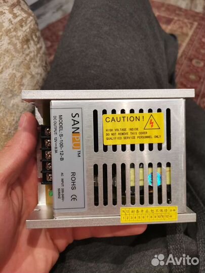 Блок питания 12v для светодиодной ленты