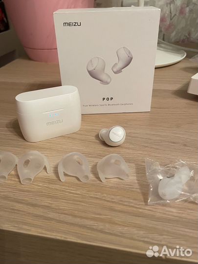 Зарядный кейс для беспроводных наушников meizu pop