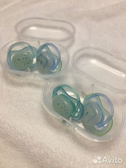 Пустышки avent 0 6