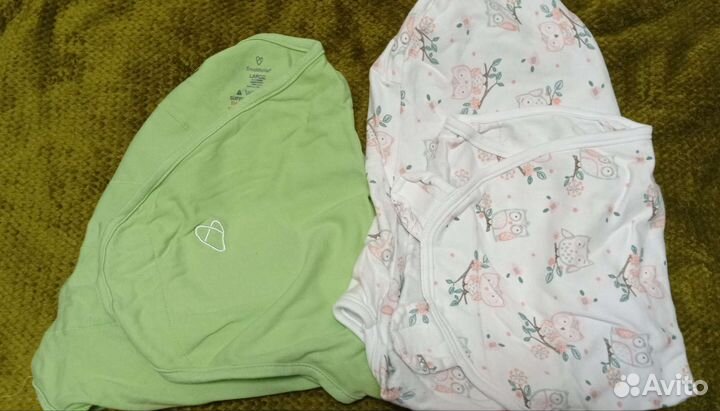 Пеленка кокон на липучках