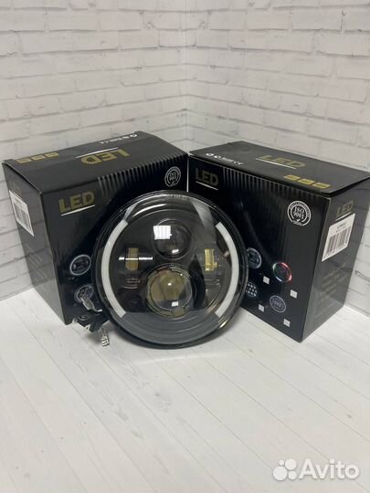 Фары светодиодные Нива Камаз УАЗ LED птф