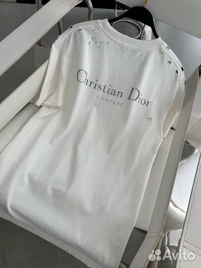 Christian dior футболка оверсайз (коллекция 2024)