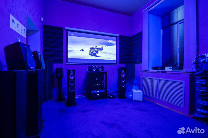 Настройка,установка,калибровка домашних кинотеатро