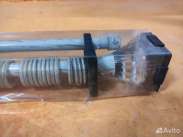 Карниз 2 рядн металл раздвижн 160-300 белый антик