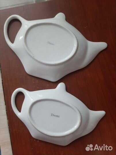 Фарфоровые блюдца СССР