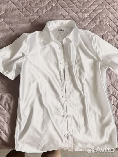 Рубашка школьная 158