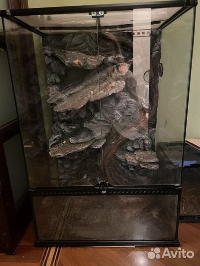 Террариум для рептилий Hagen Exo-Terra бу 60х45х90