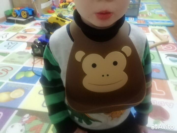 Нагрудник силиконовый, MakeMyDay