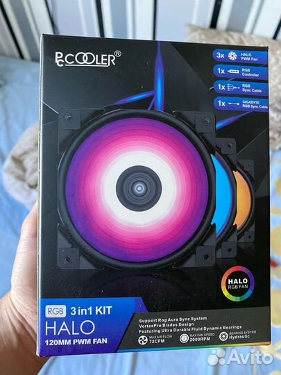 Кулер для корпуса 120