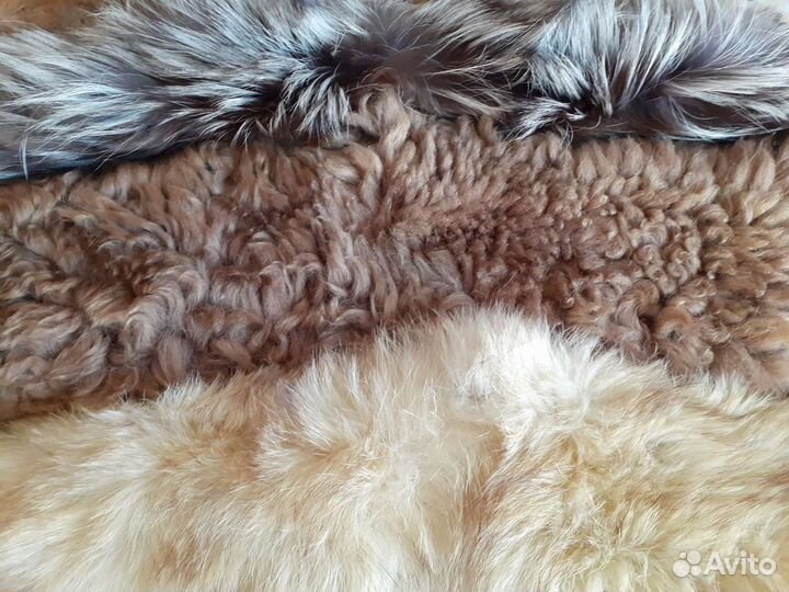 Меховые натуральные воротники
