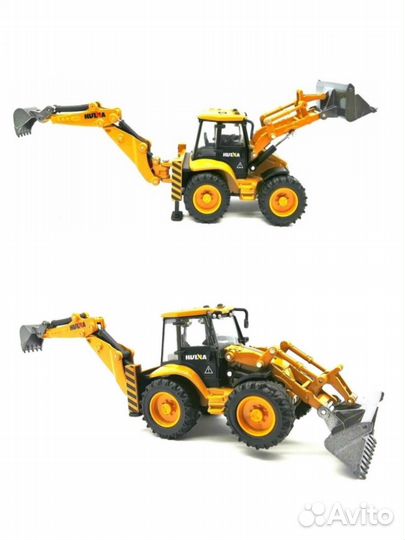 1704 Модель спецтехники из металла в масштабе